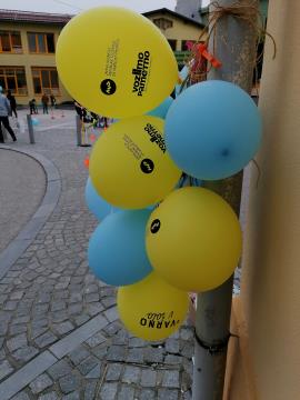 Slika 13 Šolska ulica baloni